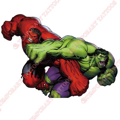 Hulk Customize Temporary Tattoos Stickers NO.162